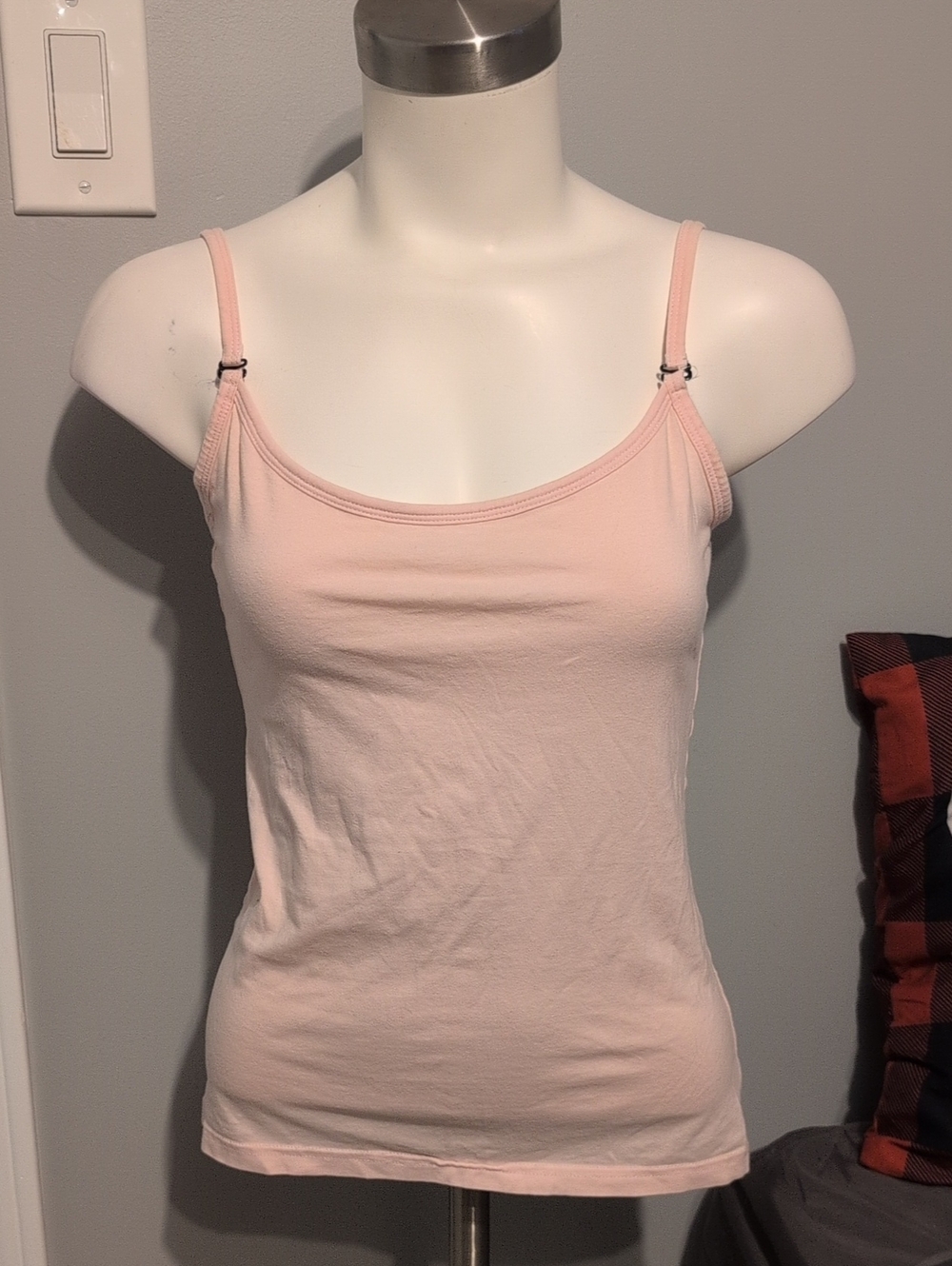 Light Pink Women's Adjustable Strap Camisole